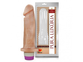 Pr�tese 18 x 4,5 cm com Vibrador Interno - Sexy Fantasy