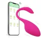 C�psula Wireless com 9 modos de vibra��o e com Controle Via App - Ruby - VM
