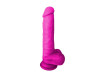 Pnis Realstico Colorido 20,03 cm - Troca de Cor - NV TOYS