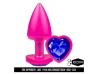 Plug Anal Touch em Formato de Cora��o - La Pimienta