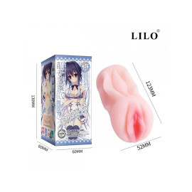 Masturbador Em Formato De Vagina Em Cyberskin Com Fissuras E Texturas Internas