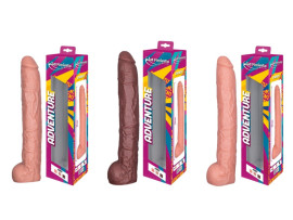 Prtese Realstica Everest com Escroto 39 x 6 cm - La Pimienta