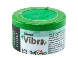 Creme Excitante Unissex Vibre 3.5g - Hot Flowers