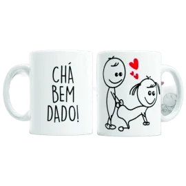 Caneca Er�tica De Porcelana 325Ml