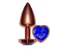 Plug Anal Unique Ros� em Formato de Cora��o - La Pimienta