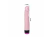 Pr�tese 22 x 5 cm (20 cm penetr�veis) em Silicone Macio com Vibrador Interno - Importado