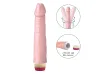 Pr�tese Real�stico com Vibrador Rotativo � pilha - 22,5 x 4,3 cm