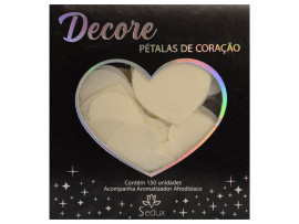 P�talas De Cora��o Decore P�rola150 Unidades Com Aromatizador Afrodis�aco Sedux