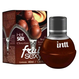 Fruit Sex Hot Gel Comestvel Chocolate 40Ml Intt 