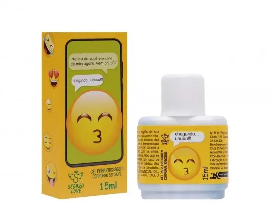 Gel Ice (Emoji) Chegando... Uhuuu 15 ml - Secret Love