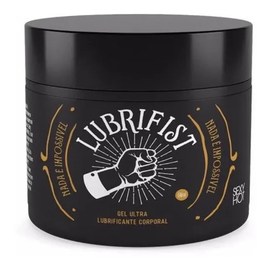 Lubrifist Gel Ultra Lubrificante Corporal Para A Prtica do Fisting Fuck 500g