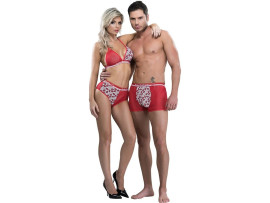 Fantasia temtica para casal Beijo Molhado - Sexy Fantasy 