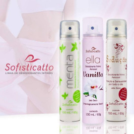 Desodorante ntimo Aerossol 100ml - Sofisticatto