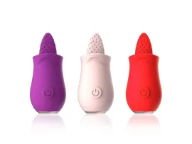Vibrador de clit�ris com L�ngua Estimuladora