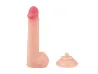 P�nis Real�stico com ventosa Remov�vel e Dupla Camada - 23cm