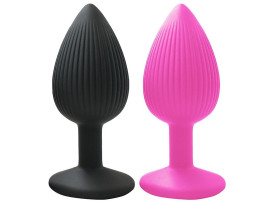Plug Anal em Silicone - Tamanho Grande - 9,6 X 4,0 cm