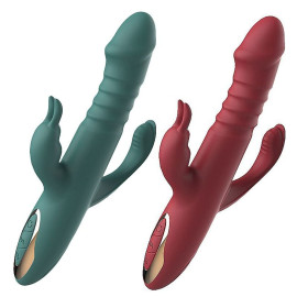 Vibrador De Ponto G E Clitris 3 Em 1 Com Vai E Vem