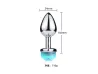 Plug de Metal com LED 13 Cores Tamanho M�dio - VibraToy