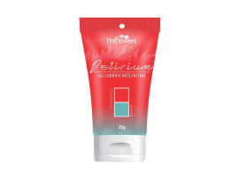 Lubrificante e Excitante Hot e Ice Delirium 25g - Hot Flowers