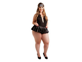 Fantasia Policia Federal Plus Size - Fcil Prazer