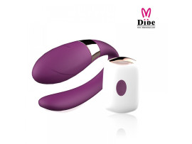 Vibrador para casais com 7 vibra��es e controle wireless 