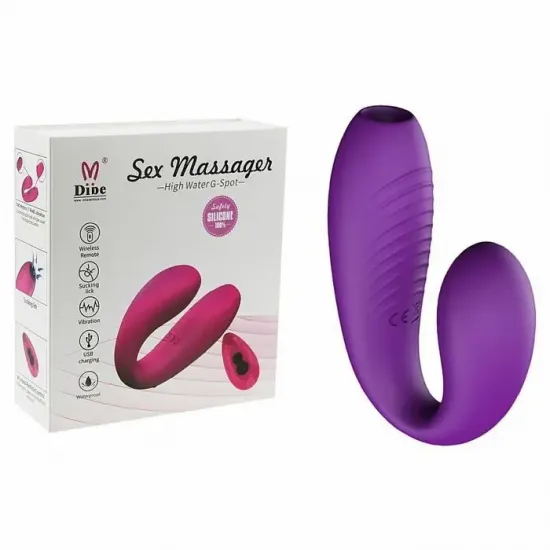 Vibrador De Casal Com Pulsao Dibe