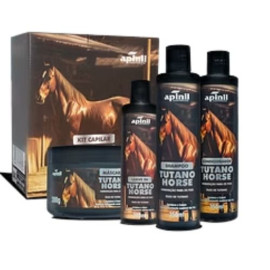 Kit Capilar Tutano Horse (Shampoo, Condicionador, Leave In, Mscara)