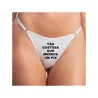 Calcinha Fio Dental Com Frase