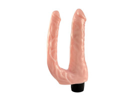 Prtese Realstica Dupla com Vibro - 22,0 x 5,0 cm