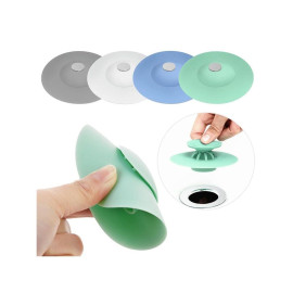Tampa Para Ralo De Pia Flex�vel Em Silicone Com Filtro E Drenagem De �gua