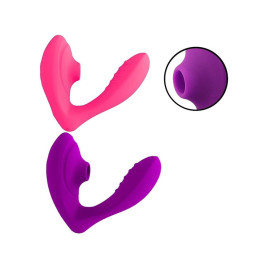 Vibrador Ponto G Com Estimula��o Clitoriana (10 Modos De Vibra��o) Recarreg�vel