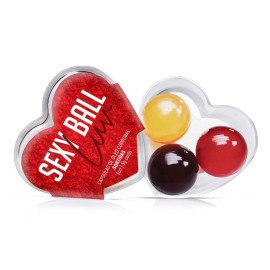 Bolinha aromtica Sexy Ball Luv com 3 unidades - Sexy Fantasy