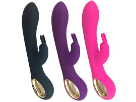 Estimulador Ponto G e Clitoriano Silicone Recarreg�vel Lealso - Importado