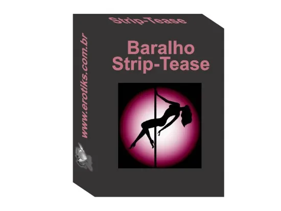 Mini baralho strip tease (com 15 cartas) - Erotiks