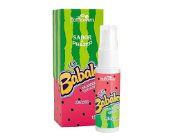 Gel Comestivel Ice Babaloo com Sabor Melancia 15g - Hot Flowers