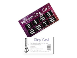 Raspadinha Strip Card Embalagem com 05 unidades - La Pimienta