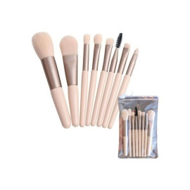 Kit Com 8 Pincis De Maquiagem