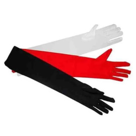 Luva Longa 40Cm Para Noiva E Fantasia