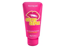 Gel Excitante Feminino Geme Geme - Sabor Chiclete 15g - Feiti�os Arom�ticos