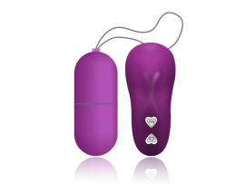 C�psula vibrat�ria sem fio com 10 padr�es de vibra��o - Importado