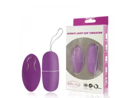C�psula vibrat�ria com controle sem fio 12 vibra��es - Importado