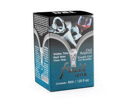 Gel comest�vel Fruit Sexy 50 Tons (Vinho Tinto) - Intt