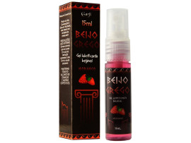 Excitante anal beij�vel Beijo Grego Morango 15 ml - Garji