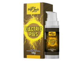 Gel Vibrador Lquido Unissex Electric Plus 17g - Soft Love