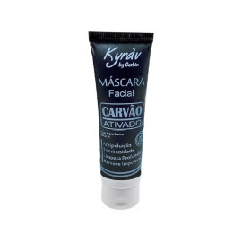 Mscara Facial Carvo Ativado + Argila Branca 30G