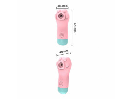 Vibrador de Pulsao Formato de Patinha - SI