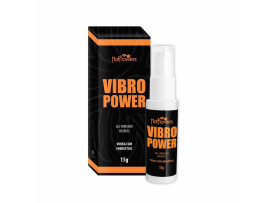 Gel Beijvel Com Sabor Vodka C/ Energetico Vibro Power 15g - Hot Flowers