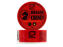 Pomada excitante super quente Drag�o Chin�s 7,5g - Sexy Fantasy