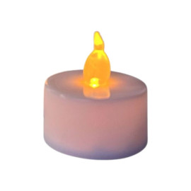 Vela Decorativa De Led 4Cm (Luz Amarela)