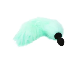 Plug em Silicone de Luxo com Rabo e Led